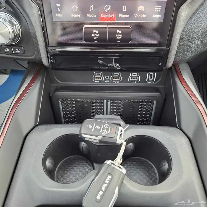 دودج رام ريبل 2025 فئةGT خليجي السعر 265 شامل الضريبه 24