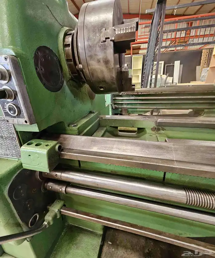 مخرطة الماني مستورد مترين ونص 9