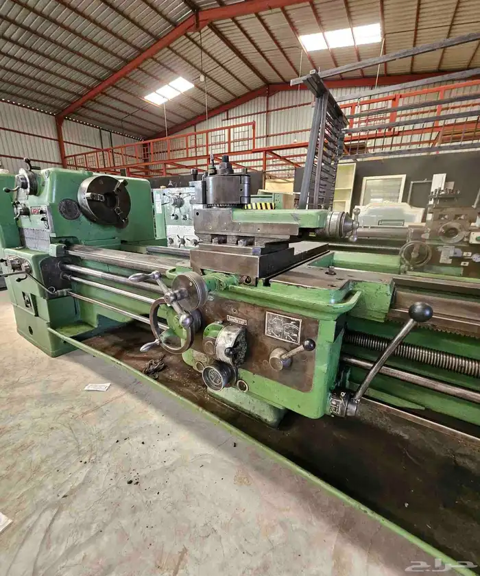 مخرطة الماني مستورد مترين ونص 3