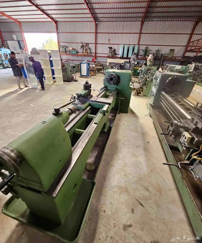 مخرطة الماني مستورد مترين ونص 5