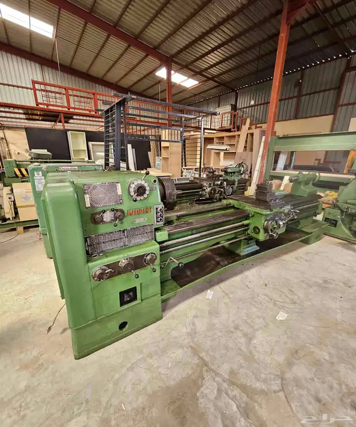 مخرطة الماني مستورد مترين ونص 1