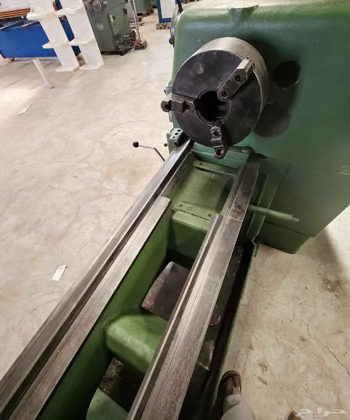 مخرطة الماني مستورد مترين ونص 6