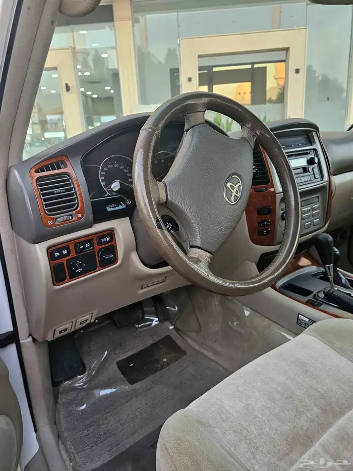 لاندكروزر 2003 دفلك ممشى 460 الف مافكت المكينه الفحص انا اتح 1