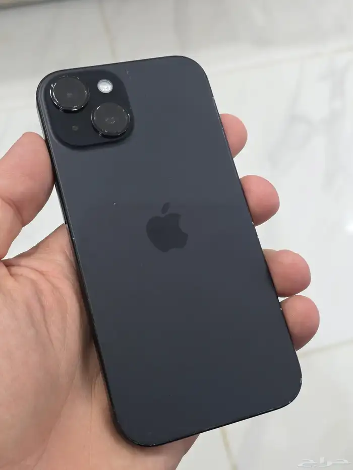 ايفون 15 العادي 128 غيغا بطارية 89 نهايته 1500 1