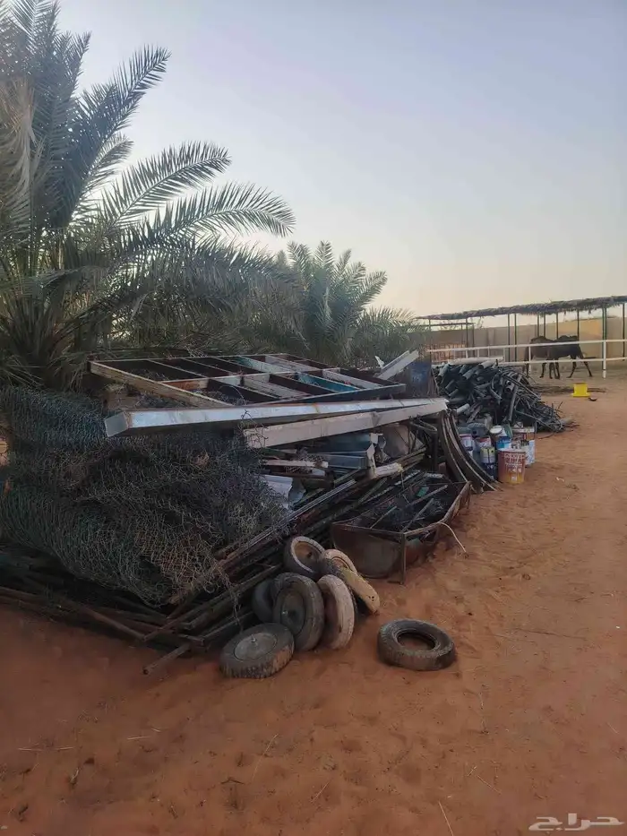 سكراب حديد وبلاستيك للبيع 1