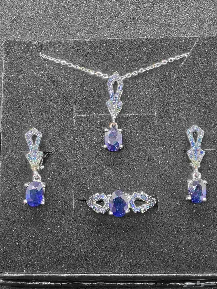 طقم نسائي فضه 925 زفير افريقي 9