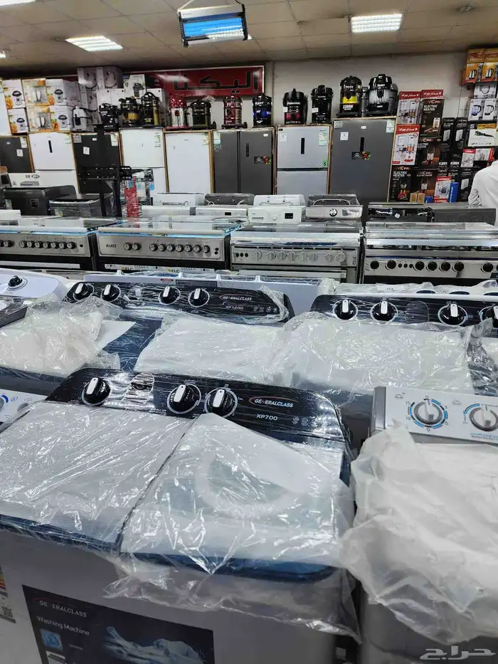 غسالات حوضين غسالة ملابس مع التوصيل مجاني فوري غسالات تماتيك 10