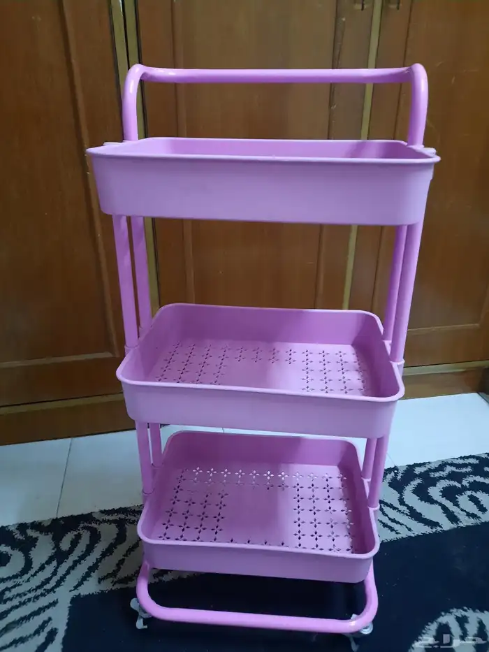 عربة تخزين ادراج ارفف 3 ثلاث ادوار 2