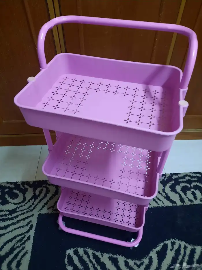 عربة تخزين ادراج ارفف 3 ثلاث ادوار 1