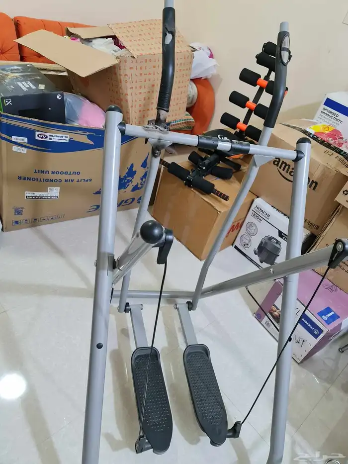 جهاز الغزال الطائر وجهاز تمارين بطن 4