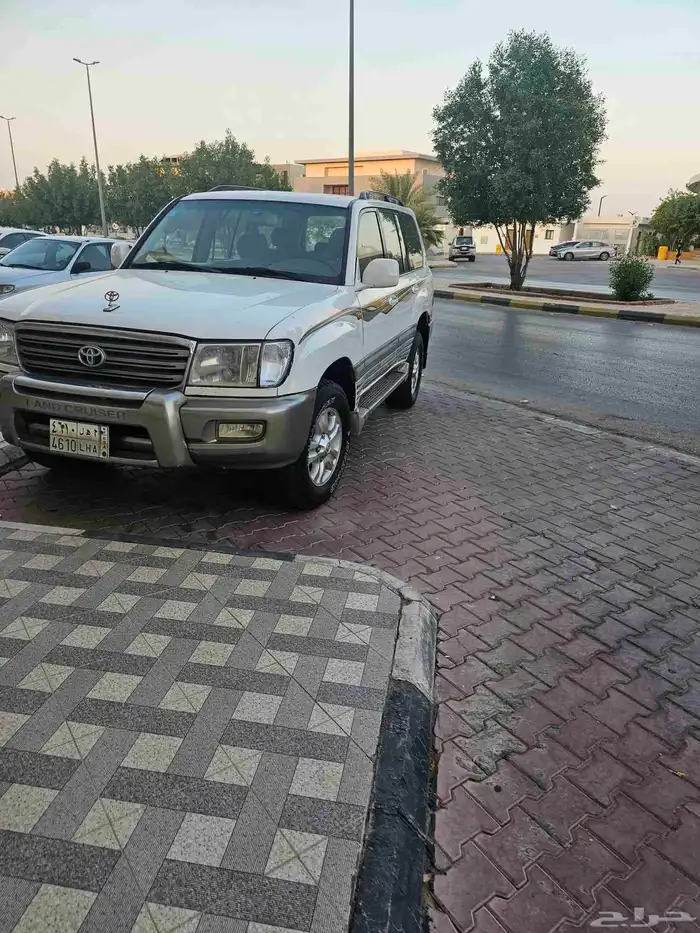 لاندكروزر 2003 دفلك ممشى 460 الف مافكت المكينه الفحص انا اتح 5