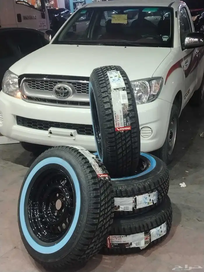 يتوفر كفرات مقطع معى جنوط دمعه مايله   مرسيدس مقاس 15 5