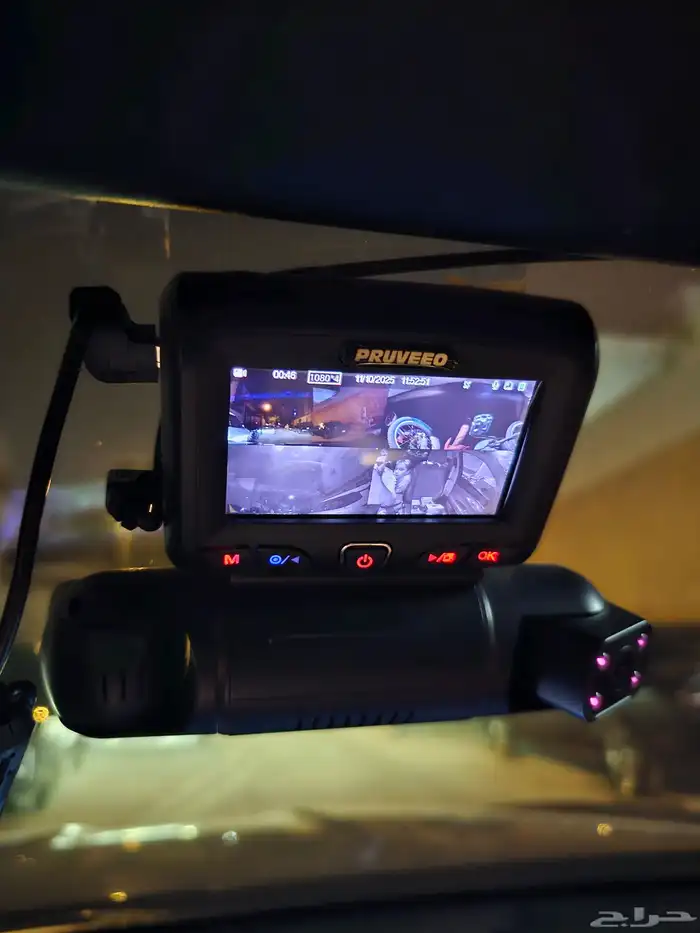 داش كام PRUVEEO 360 أربعة كاميرات مع الهاردواير كيت 7