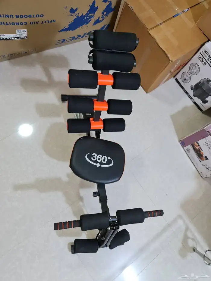 جهاز الغزال الطائر وجهاز تمارين بطن 7