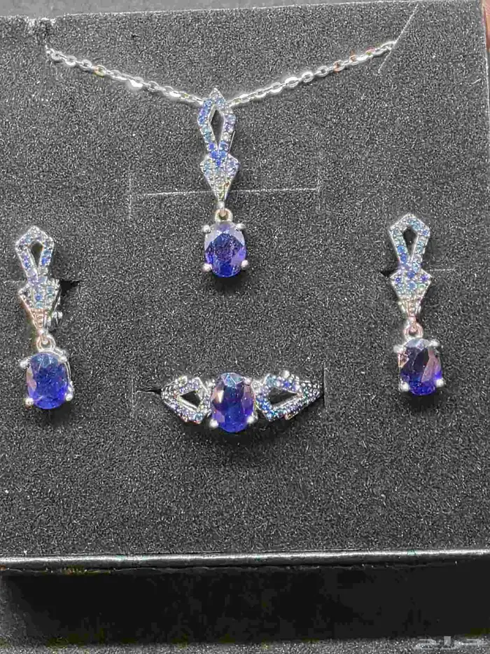 طقم نسائي فضه 925 زفير افريقي 8