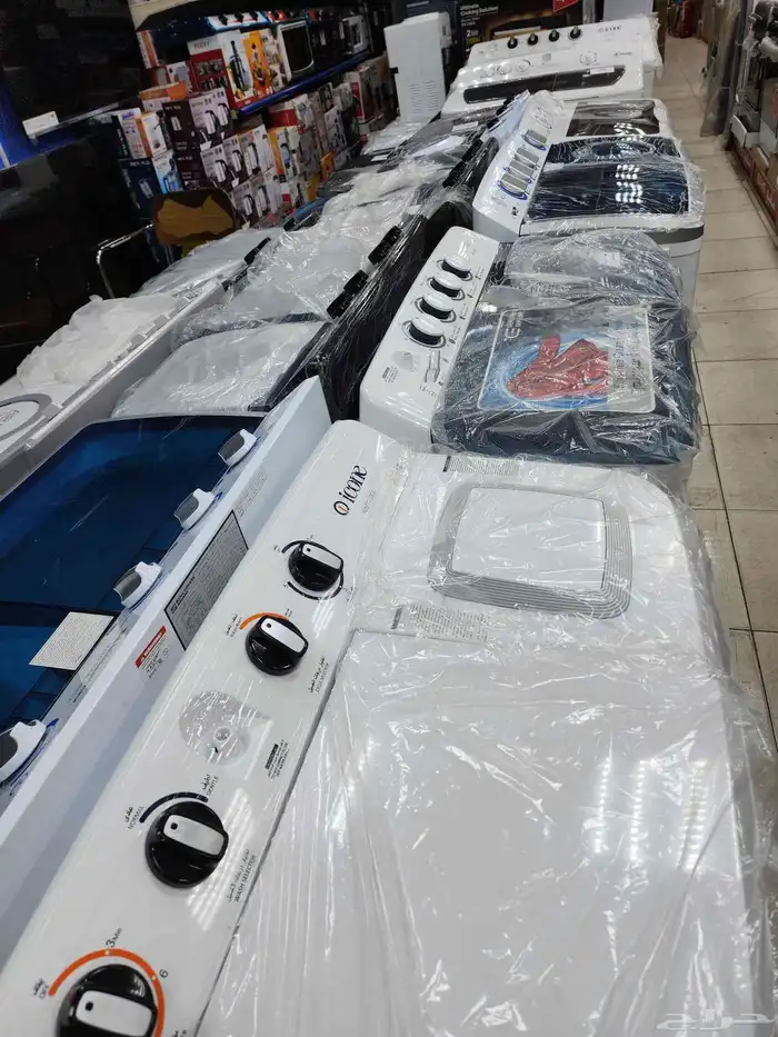 غسالات حوضين غسالة ملابس مع التوصيل مجاني فوري غسالات تماتيك 9