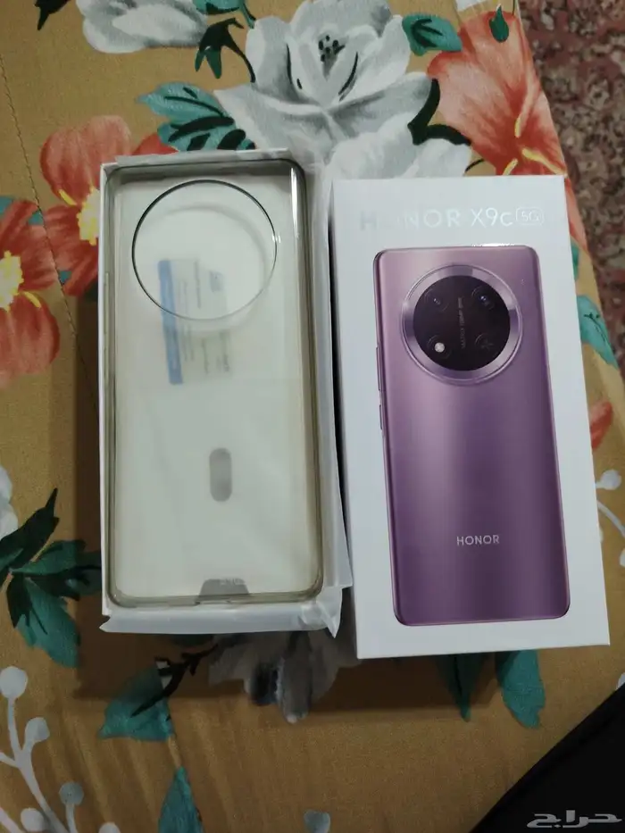 جوال هونر x9c كسر زيرو ذاكره 256 رام 12 12 تربو كاميرا 108 4