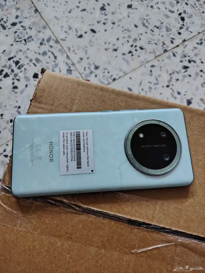 جوال هونر x9c كسر زيرو ذاكره 256 رام 12 12 تربو كاميرا 108 2