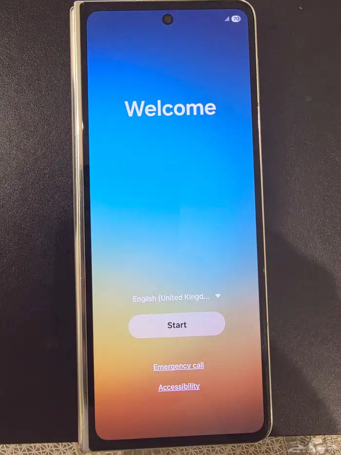 جوال سامسونج فولد 5 استخدام نظيف 1