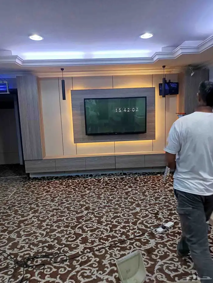 ديكورات منزليه جميع الديكورات بديل اشيبورد معاءالفواصل الاس 8