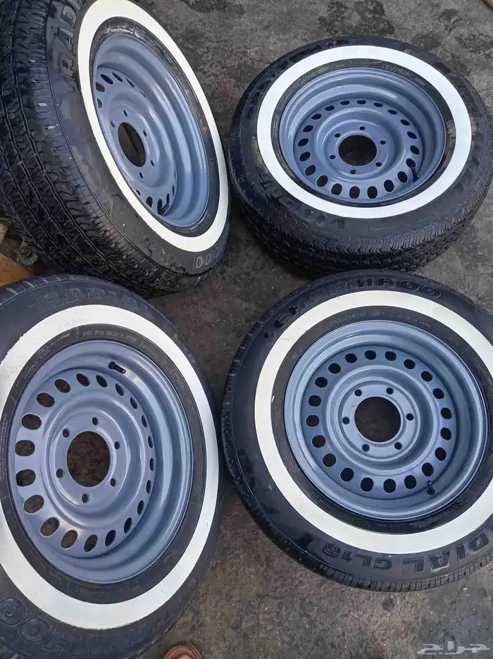 جنوط ددسن مرسيدس سته مسمار مع كفرات خط صيني دعست يوكوهاما 15 4