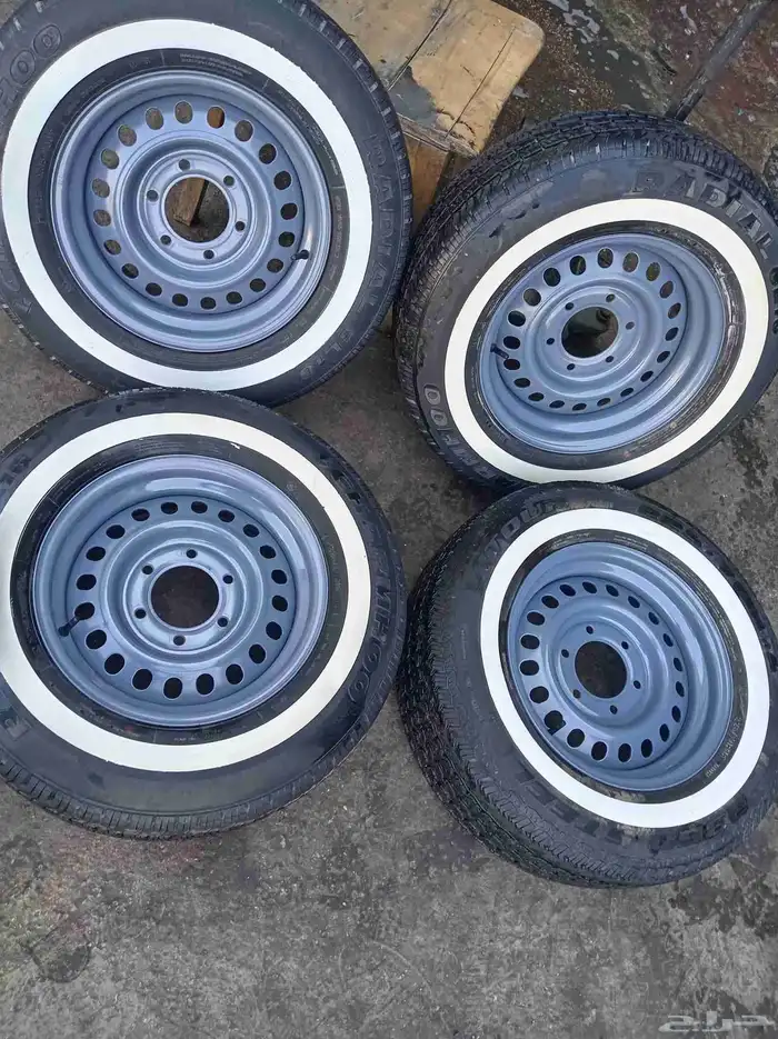 جنوط ددسن مرسيدس سته مسمار مع كفرات خط صيني دعست يوكوهاما 15 0