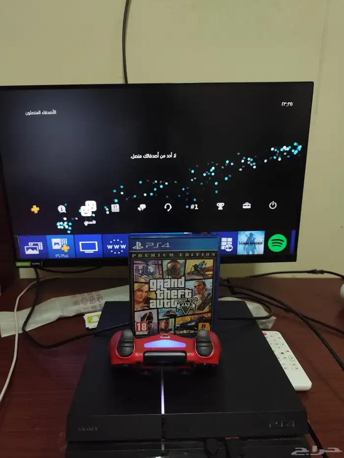سوني 4 للبيع مع شريط قراند ويد واحده اخت الجديده 0
