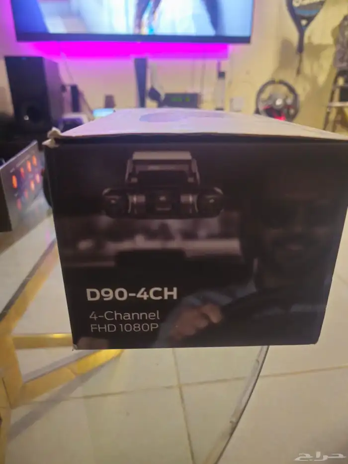 داش كام PRUVEEO 360 أربعة كاميرات مع الهاردواير كيت 3