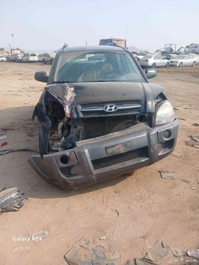 يوجد لدينا قطع غيار توسان 2006 تشليح جده الحمدانيه 1