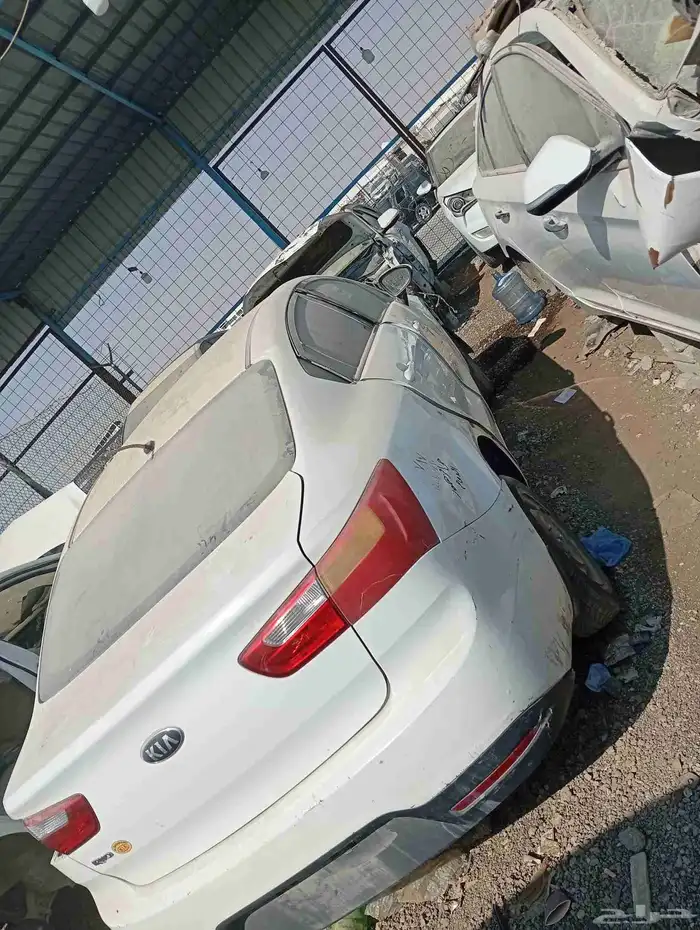 كيا ريو 2014 تشليح 2