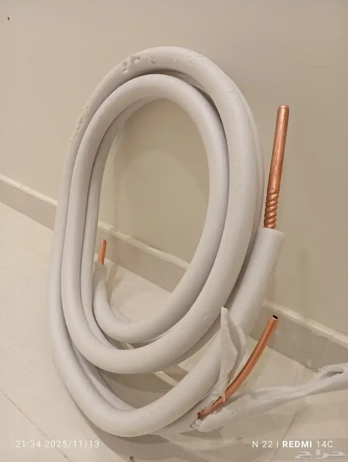 يوجد لدينا هذي اللفات من النحاس حق مكيفات إسبليت جديد 1