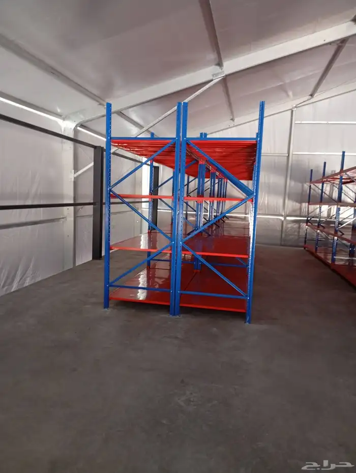 رفوف تموينات رفوف مستودعات للحموله الثقيله والخفيفه 3