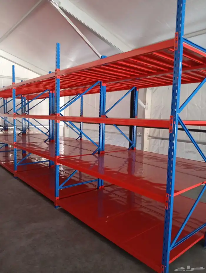 رفوف تموينات رفوف مستودعات للحموله الثقيله والخفيفه 2