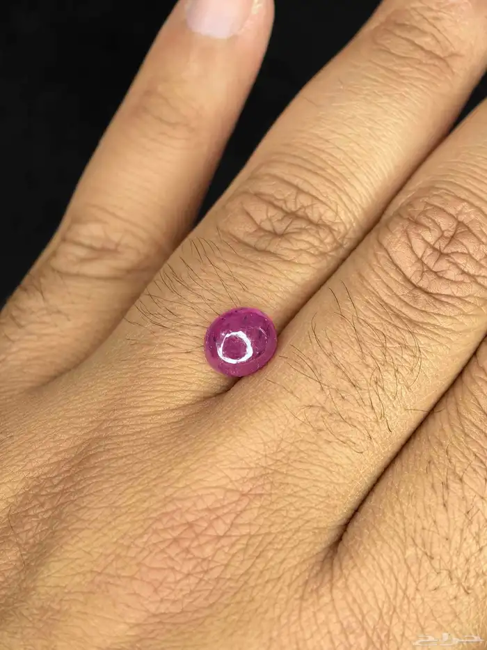 حجر ياقوت طبيعي 3