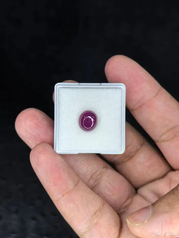 حجر ياقوت طبيعي 1