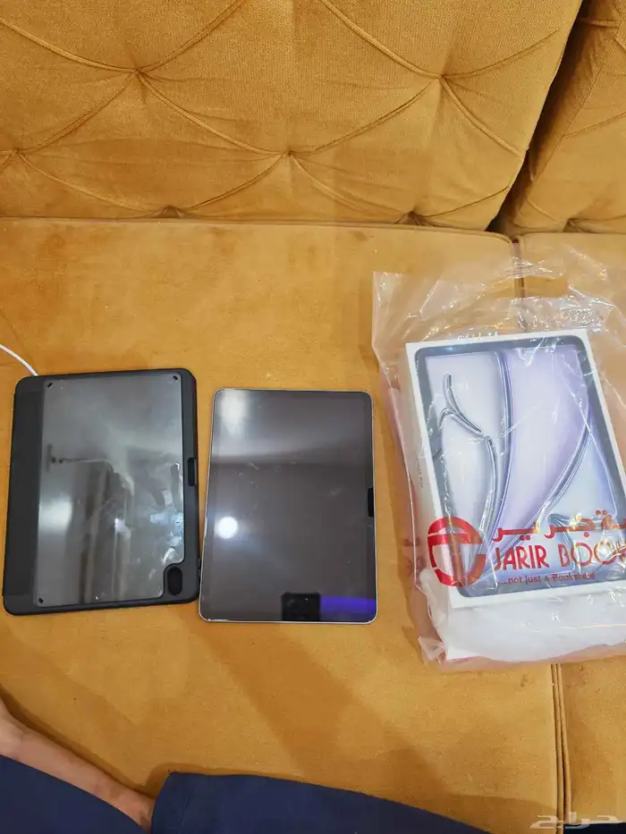 ايباد Air11 معالج m3. جديد حالة البطاريه 100 انشحن 3مرات 0