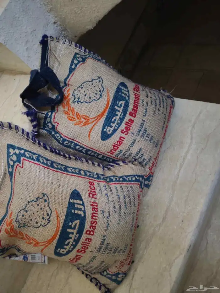 2 كرتون تمر خلاص مضبوط و2كيس رز 5 كيلو 1