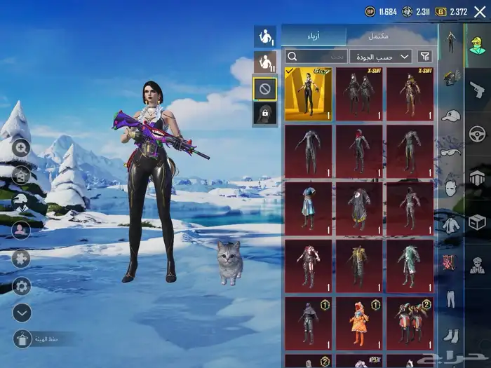 حساب ببجي الحد 1200 1