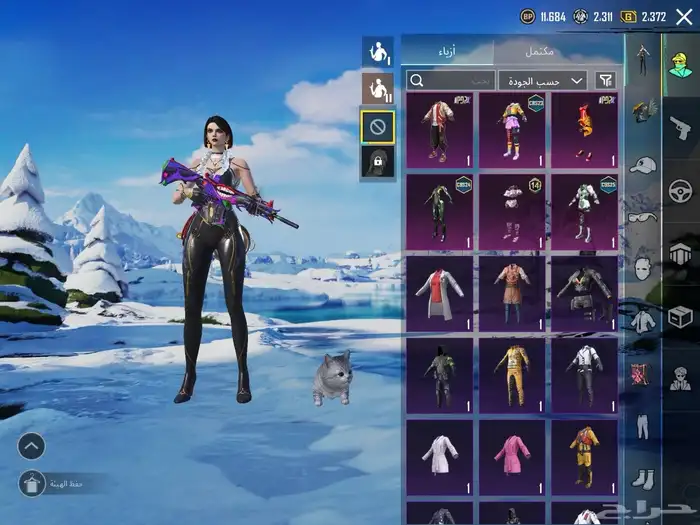 حساب ببجي الحد 1200 5