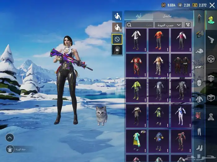 حساب ببجي الحد 1200 6