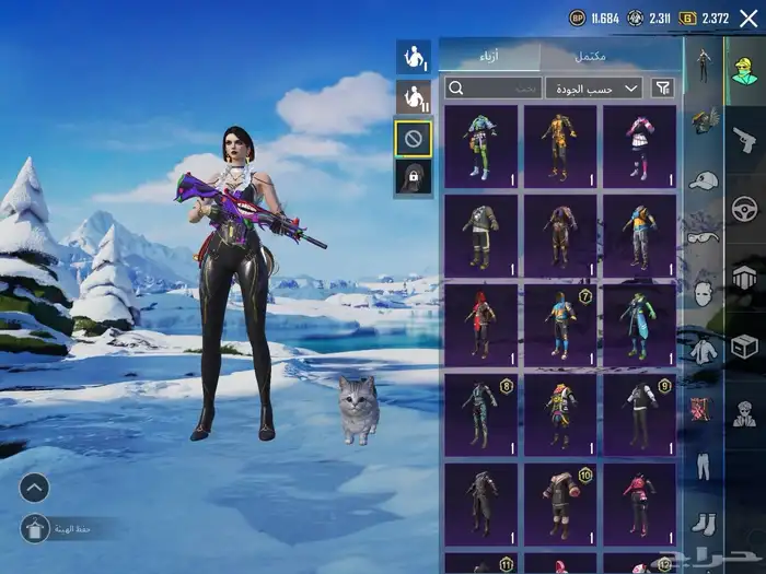 حساب ببجي الحد 1200 7