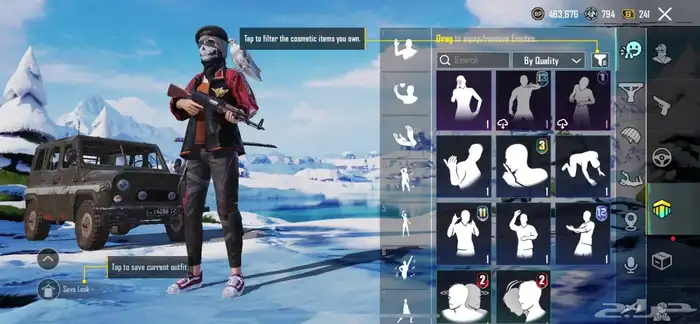 حساب ببجي نادر 6