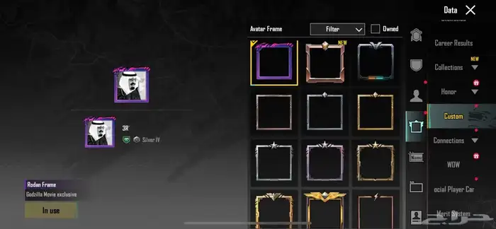 حساب ببجي نادر 13