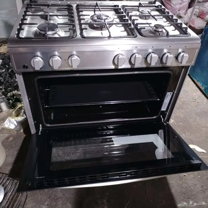 فرن غاز تركي ممتاز اشعال ذاتي ولبمه امان كامل معه ضمان 1