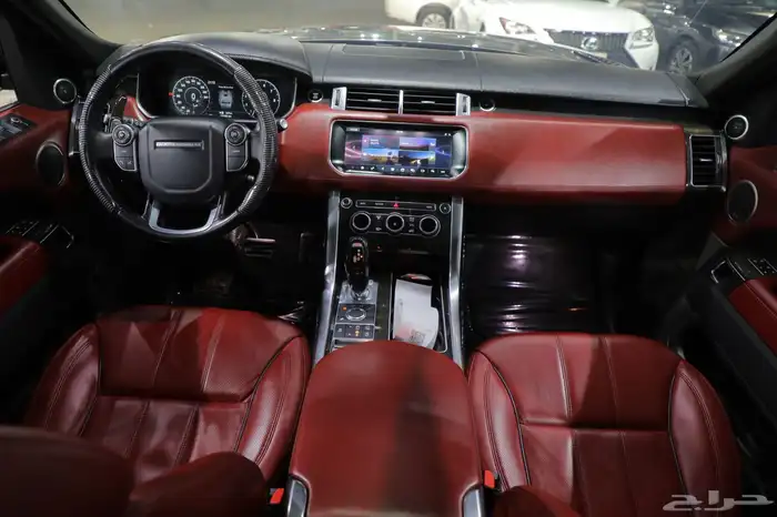 رنج روفر اسبورت 2017 سعودي شبه جديد 12