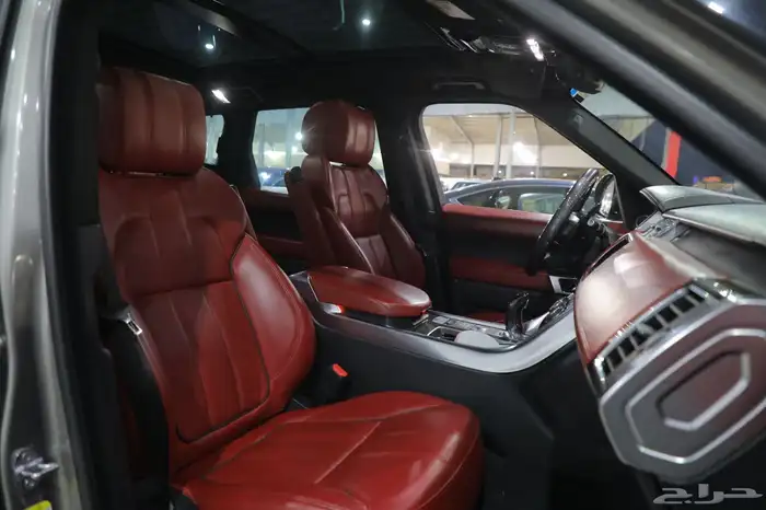 رنج روفر اسبورت 2017 سعودي شبه جديد 16