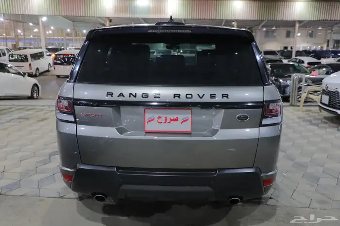 رنج روفر اسبورت 2017 سعودي شبه جديد 8