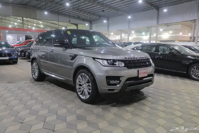 رنج روفر اسبورت 2017 سعودي شبه جديد 0