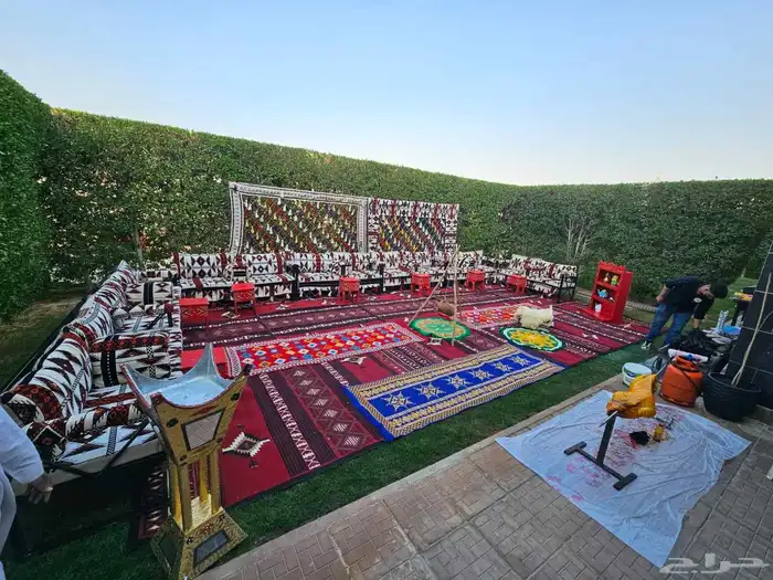 تاجير خيام اروبي وعادي تاجير كنب تاجير جلسات خارجيه دفايات 7