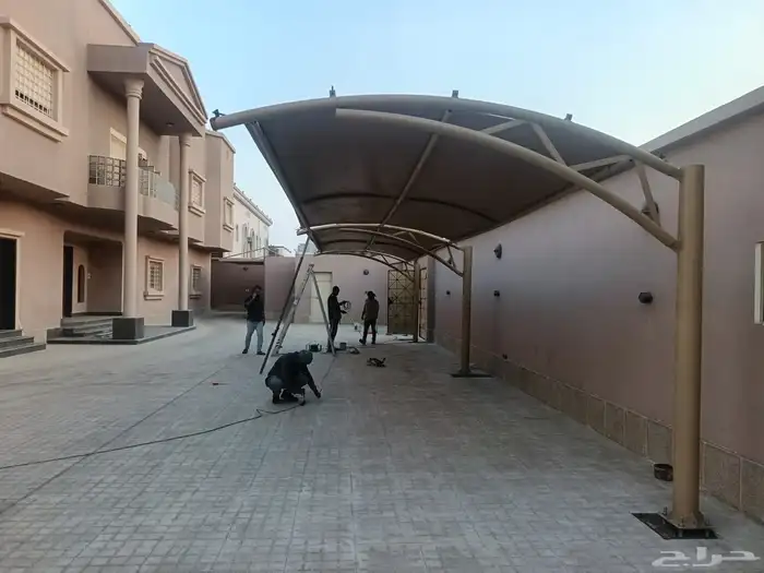 مظلات سواتر خيام مشاريع حكومية فك نقل تغيير قماش 2